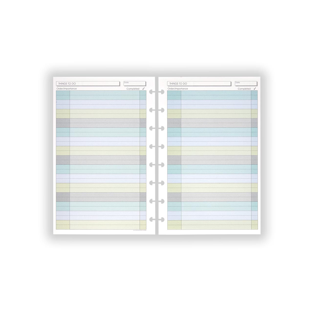 Circa Wafer Stripe Refill Notebook Paper - 300 Sheets for Planner, Journal & Office Organization | Perfect for Bullet Journaling, Note Taking & Daily Planning
