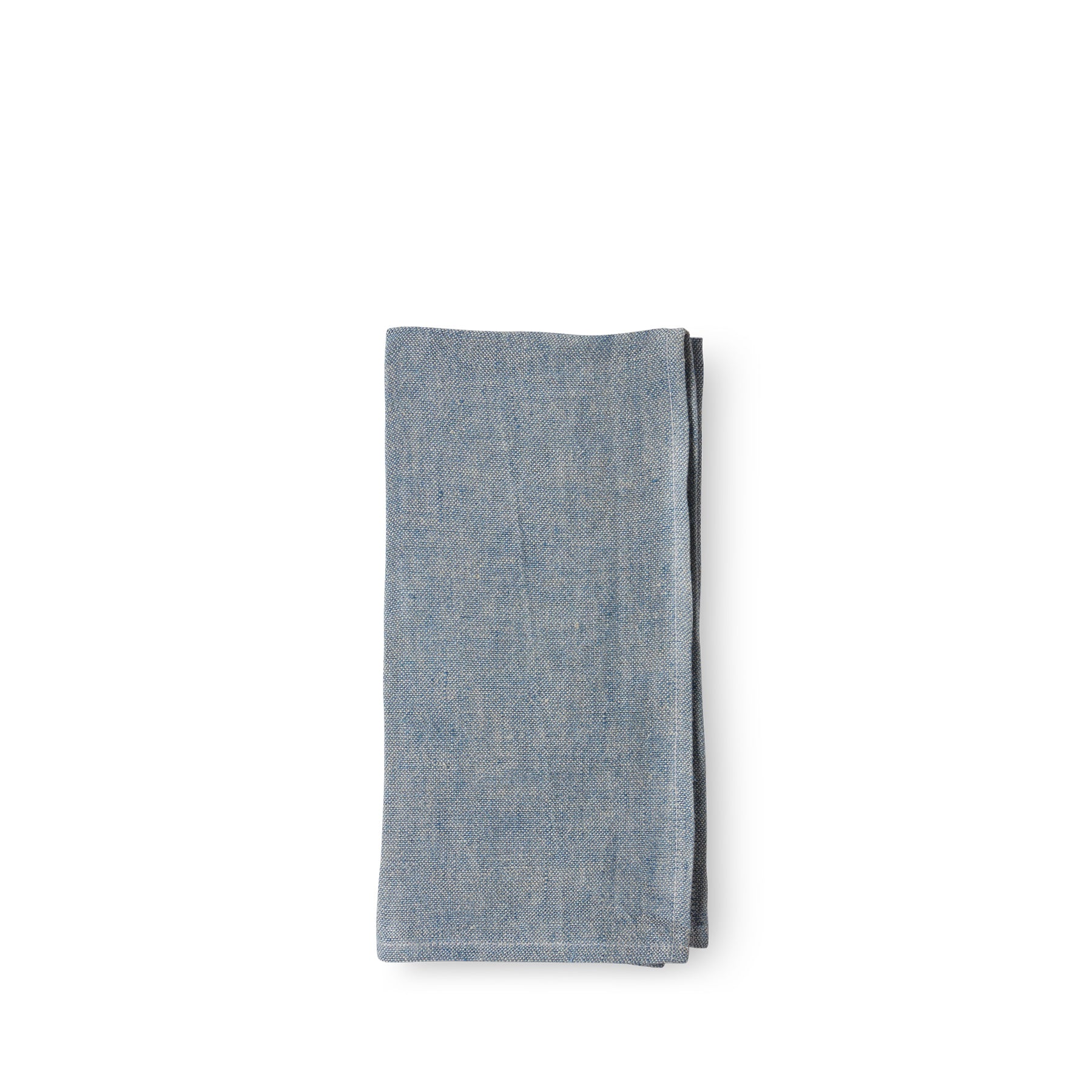Premium Indigo Blue Hopsack Napkins - Set of 2, 100% Cotton Linen Dinner Napkins for Fine Dining, Wedding, and Special Occasions