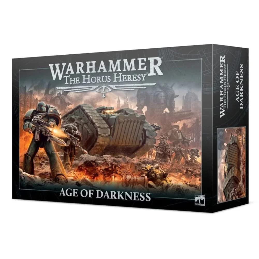 Games Workshop The Horus Heresy: Age of Darkness - Premium Warhammer 40K Tabletop Game Set for Epic Sci-Fi Battles | Perfect for Strategy Gamers & Collectors