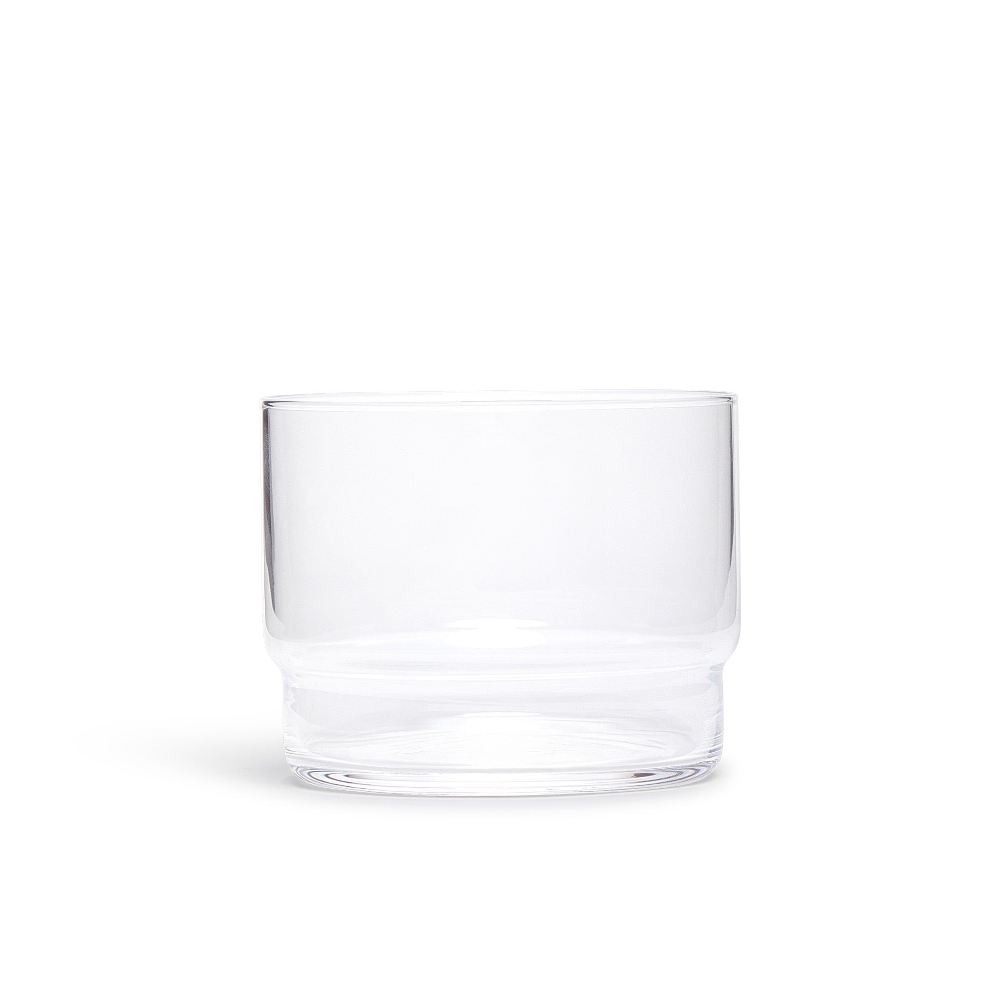 Premium Stackable 9oz (280ml) Glass Cups - Set of 6 - Durable Tempered Glass for Coffee, Juice, Beer & Cocktails - Perfect for Home, Restaurant or Party Use