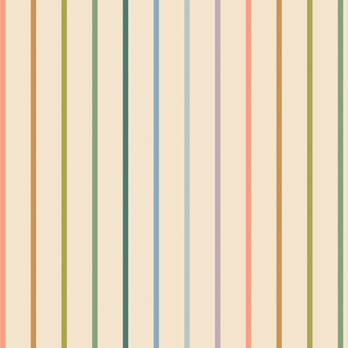 Art Gallery Fabrics Slow Summer SLS99304 Tiny Stripe Pearl - Premium Cotton Fabric for Quilting, Dressmaking & Home Decor Projects