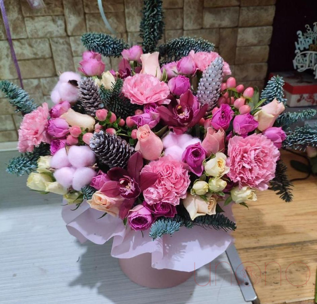 Elegant Snowy Chiffon Wedding Bouquet - Handmade Artificial Flower Arrangement for Bridal Shower, Wedding Ceremony & Home Decor