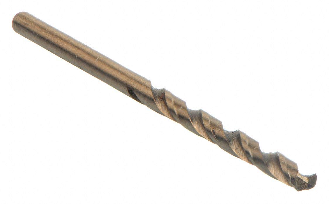 Premium Cobalt Jobber Drill Bit #14 - High-Speed Steel for Metal, Wood & Plastic - Perfect for DIY, Construction & Professional Use