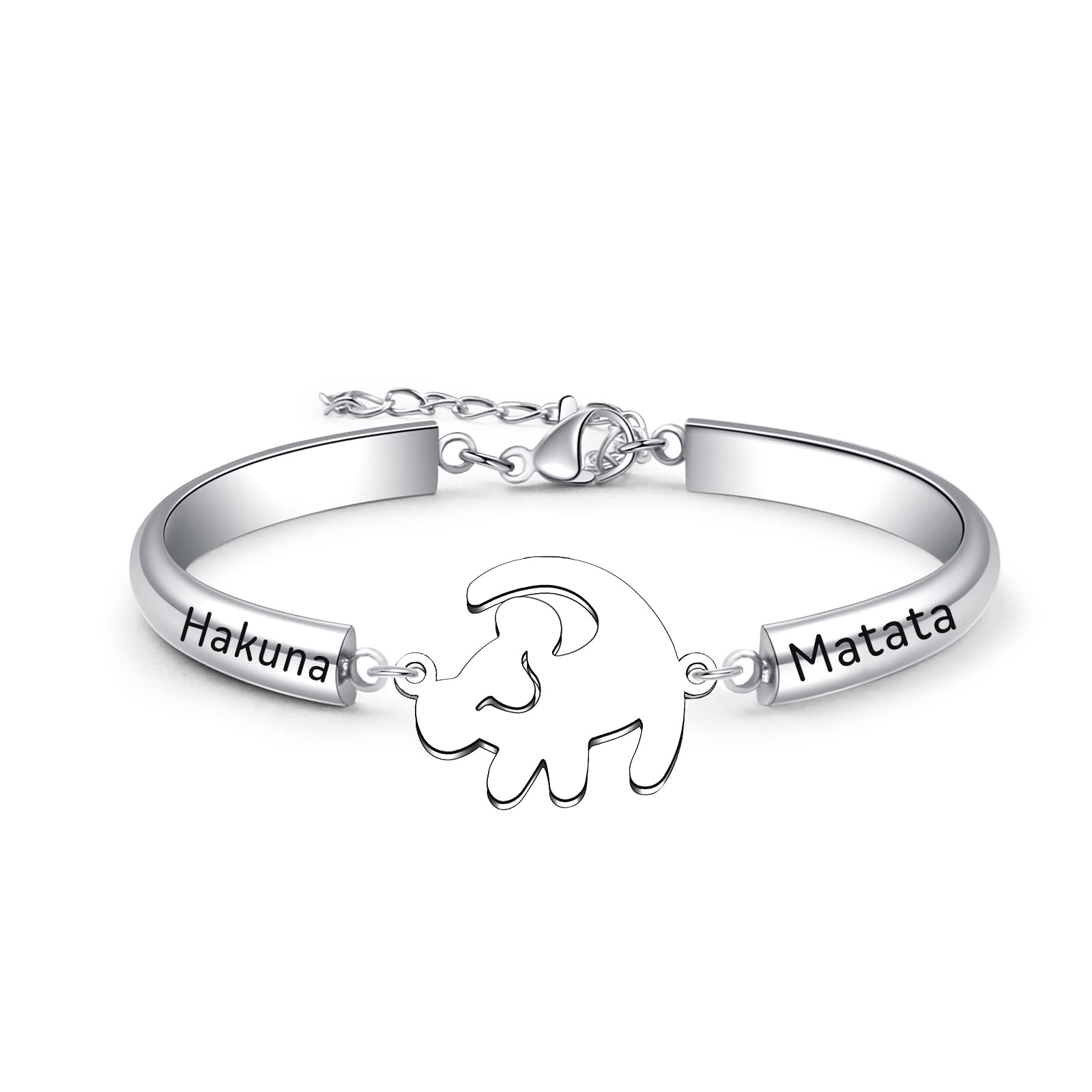 Lion King Inspired Hakuna Matata Earrings for Women - Disney Movie Jewelry Gifts for Girls & Best Friends Birthday - Perfect for Cosplay, Disney Themed Parties & Lion King Fans