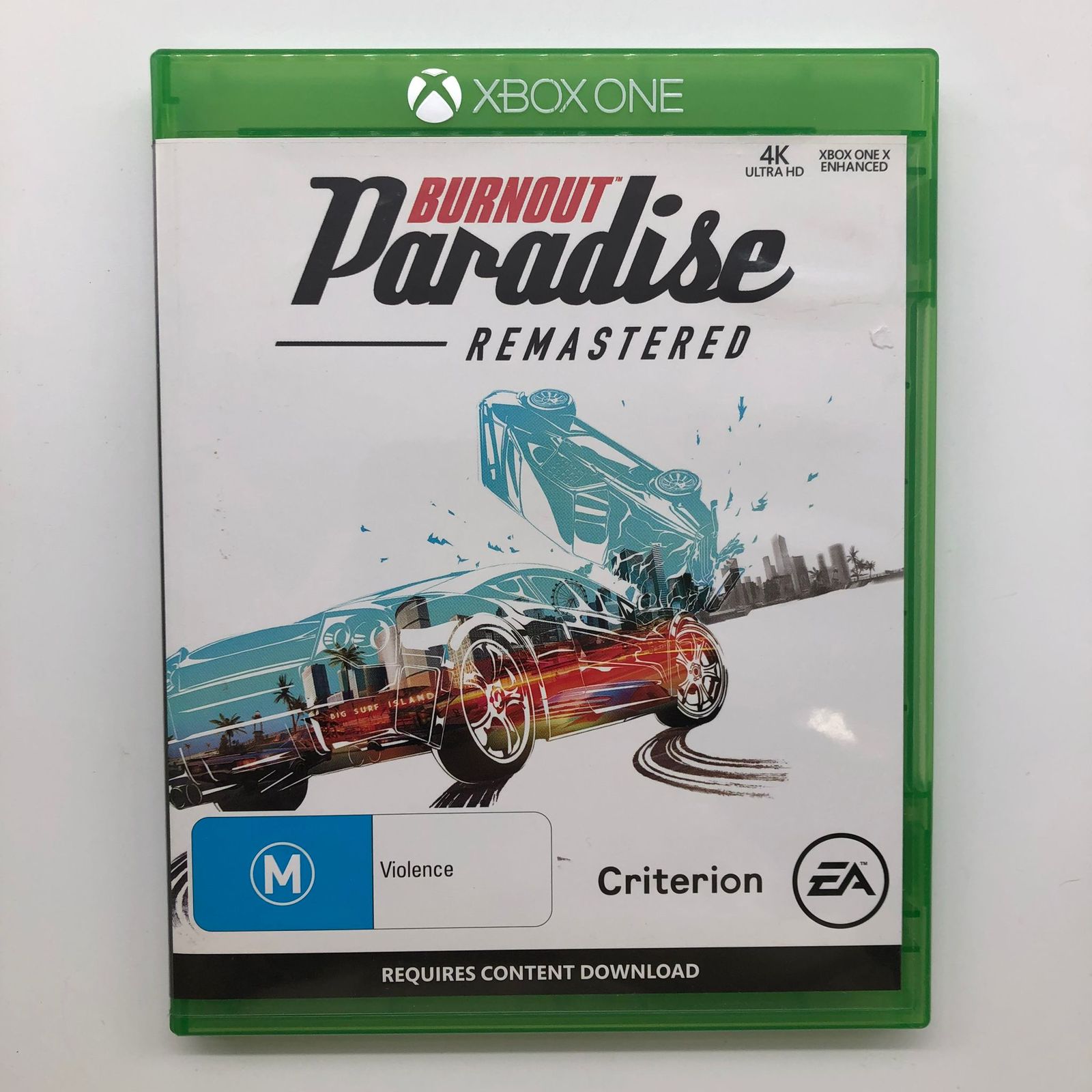 Burnout Paradise Remastered - Xbox One Racing Game | Open-World Arcade Driving & Stunt Challenges | Perfect for Multiplayer & Solo Play