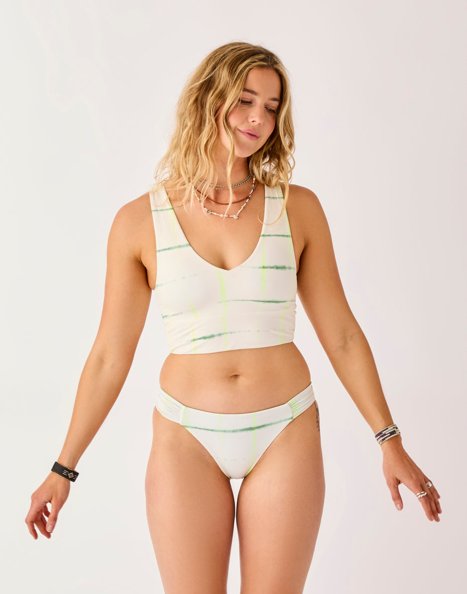 Reversible Cardiff Bottom in Aura & Haze - Comfortable & Stylish Swimwear for Beach Vacations & Pool Parties