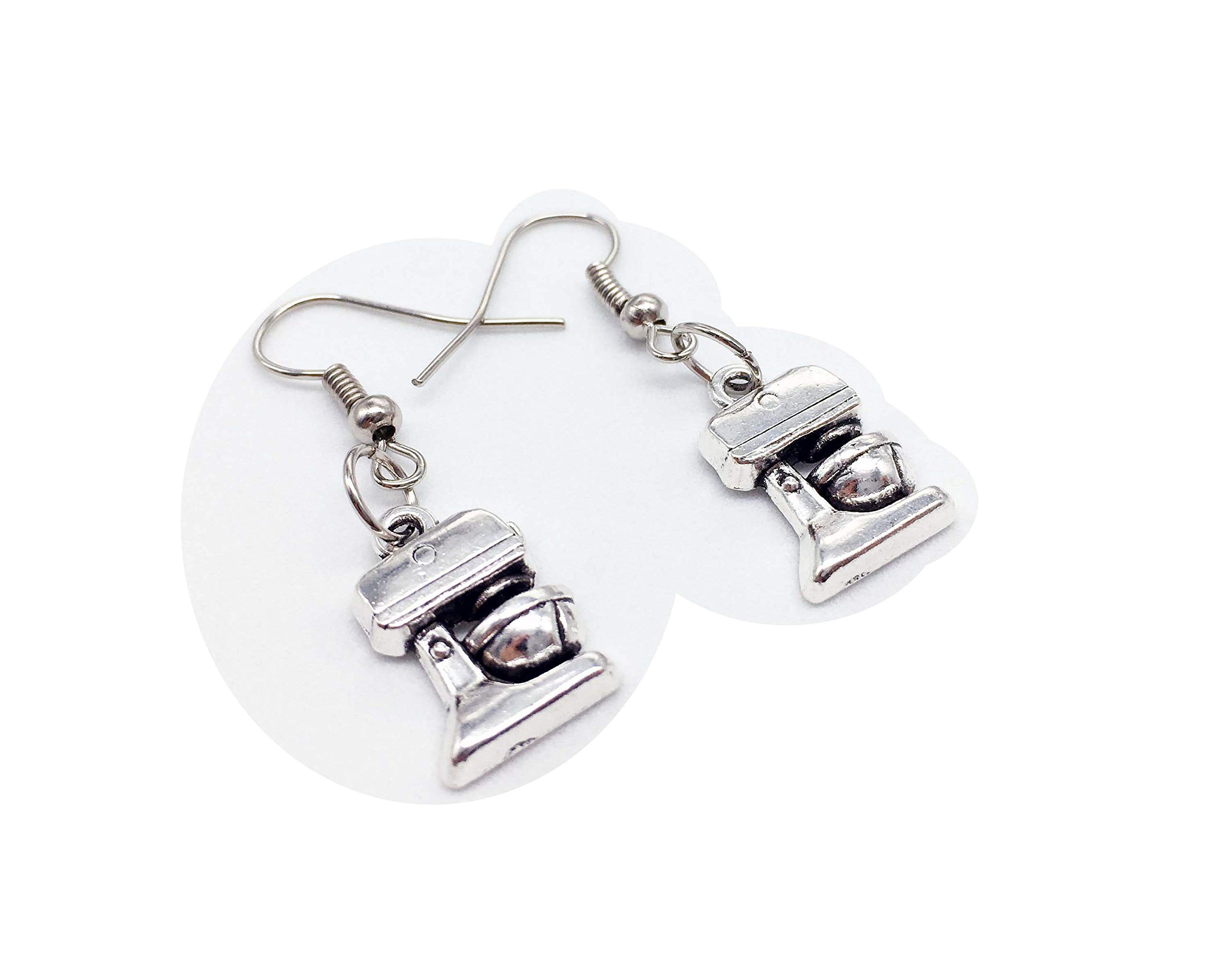 Chef Knife Earrings - Stainless Steel Cooking Utensil Jewelry for Kitchen Lovers | Unique Chef Gift for Cooks & Foodies | Perfect for Culinary School, Cooking Classes & Professional Kitchens