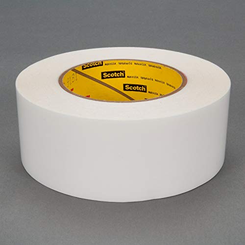 3M Squeak Reduction Tape 5430 - Transparent Anti-Slip Tape, 4 Inch x 18 Yard (7.4 Mil Thickness), 2 Rolls per Pack - Perfect for Flooring, Stairs, Furniture & Automotive Noise Reduction