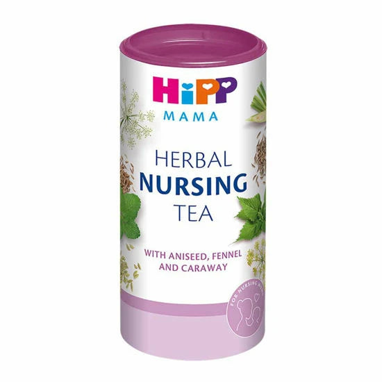 HiPP Organic Herbal Nursing Tea for Breastfeeding Mothers - 200g (2342) | Lactation Support, Caffeine-Free | Expires 11/30/2027 | Perfect for Postpartum Recovery & Milk Production