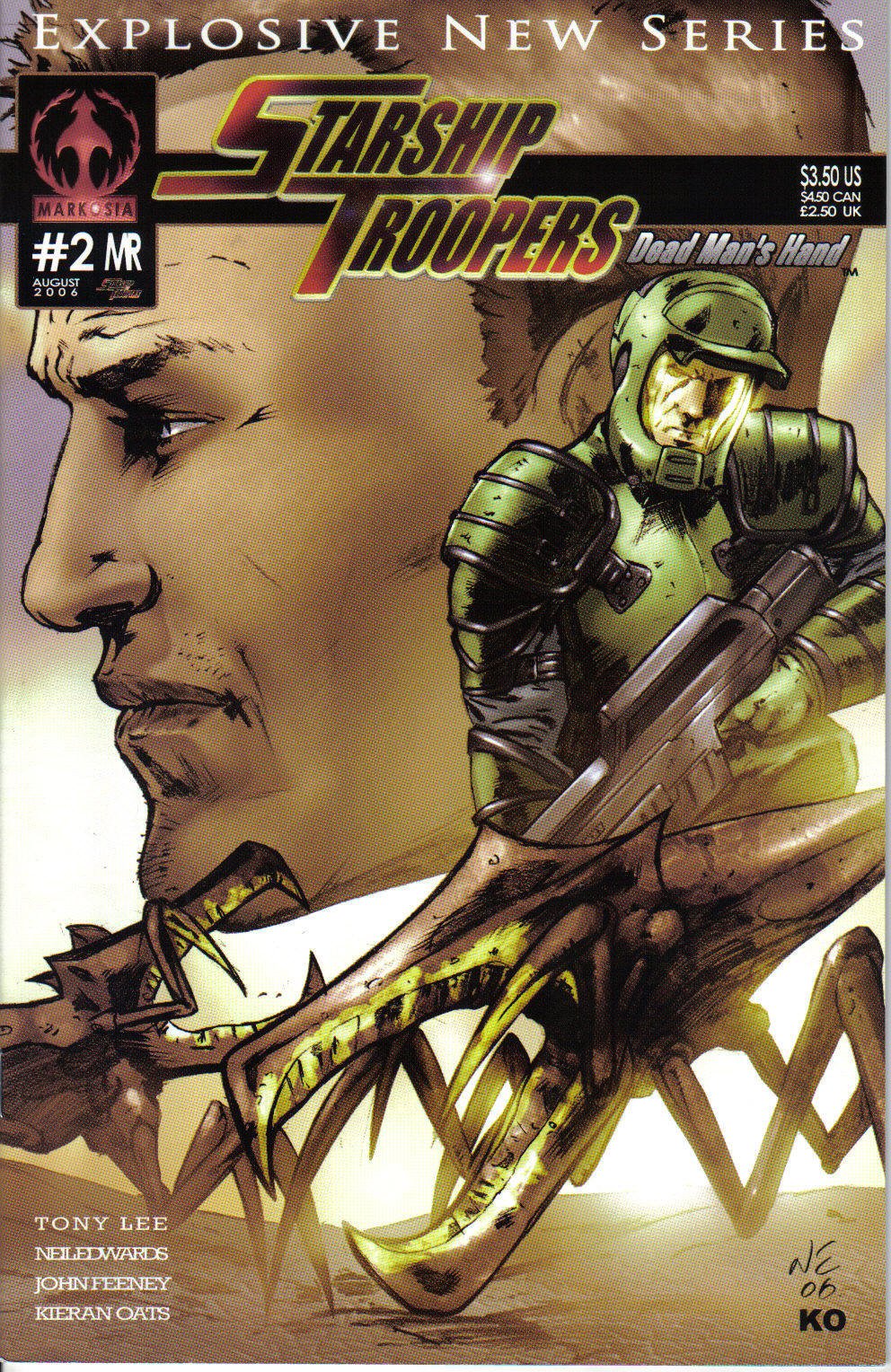 Starship Troopers Dead Man's Hand No.2 - Sci-Fi Action Figure Collectible for Fans | Perfect for Display, Cosplay, and Movie Memorabilia Collections