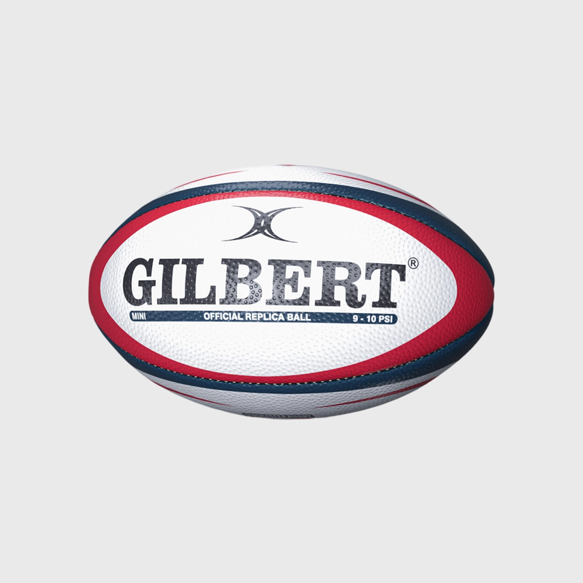 Gilbert Gloucester Replica Mini Rugby Ball - Official Size Collectible - Perfect for Rugby Fans, Sports Memorabilia, Gifts & Game Day Decor