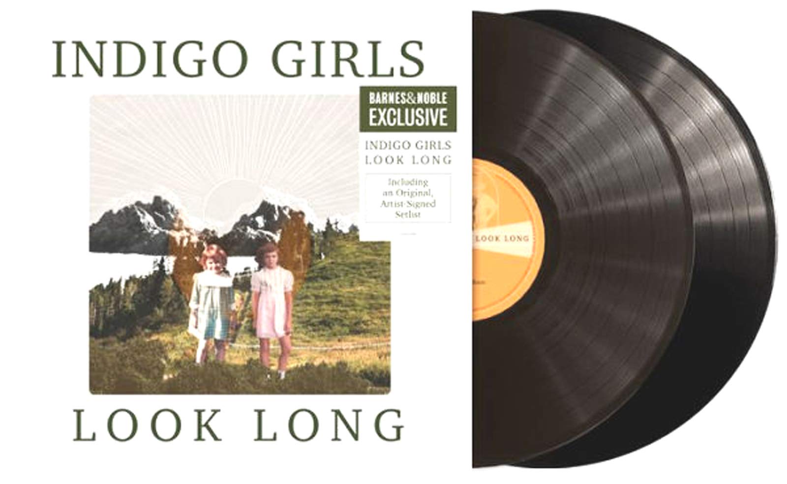 Look Long Exclusive Vinyl 2LP with Original Artist Signed Setlist Insert - Perfect for Collectors and Music Enthusiasts' Home Listening