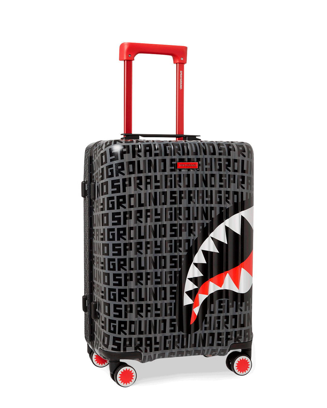Sharkfinity Stealth Pilot Hardshell Carry-On Luggage - Lightweight Durable Suitcase for Air Travel & Business Trips