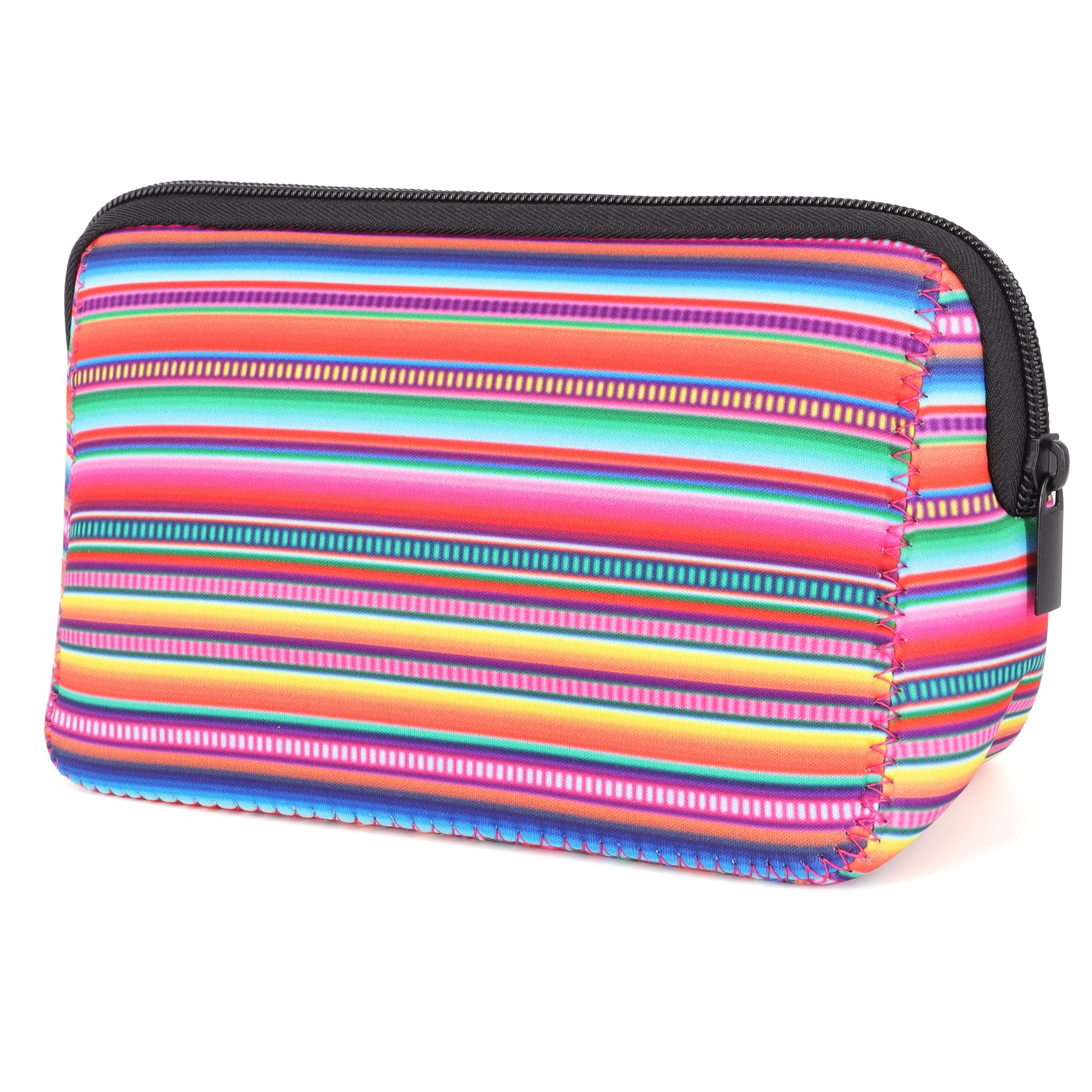 Waterproof Neoprene Cosmetic Bag - Travel Toiletry Organizer for Women | Perfect for Makeup & Travel Essentials