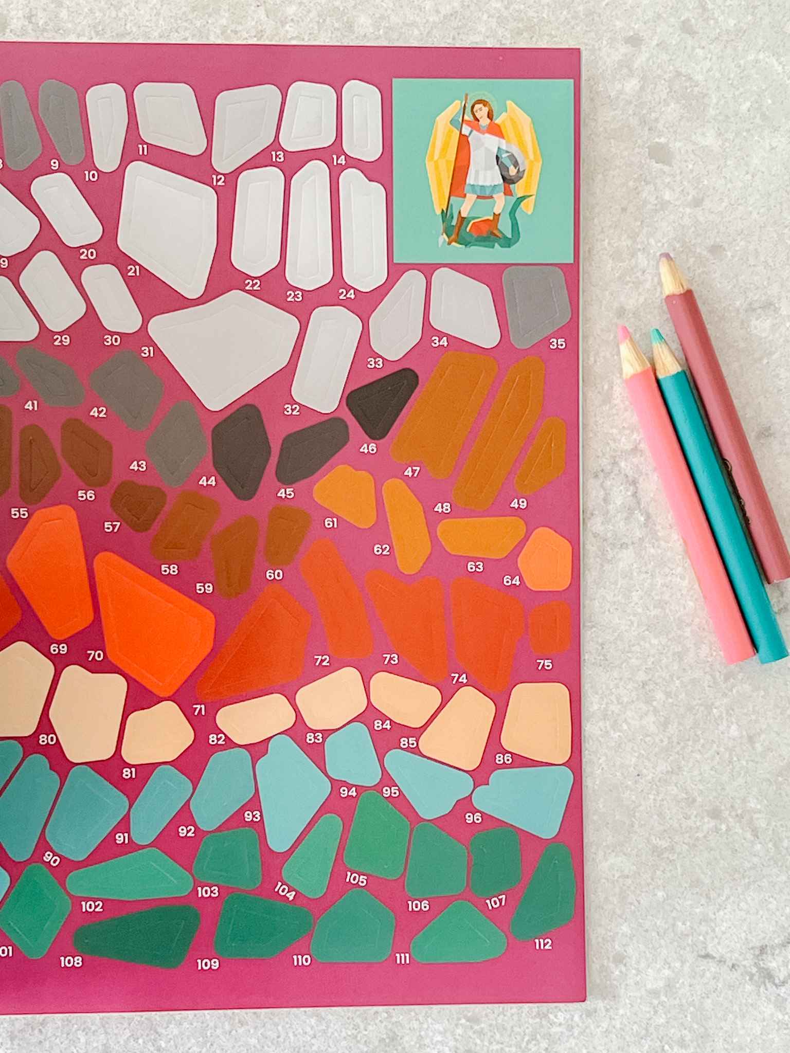 Pray By Sticker Activity Book for Kids - Bible Story Stickers & Coloring Pages - Perfect for Sunday School, Homeschooling & Christian Family Activities