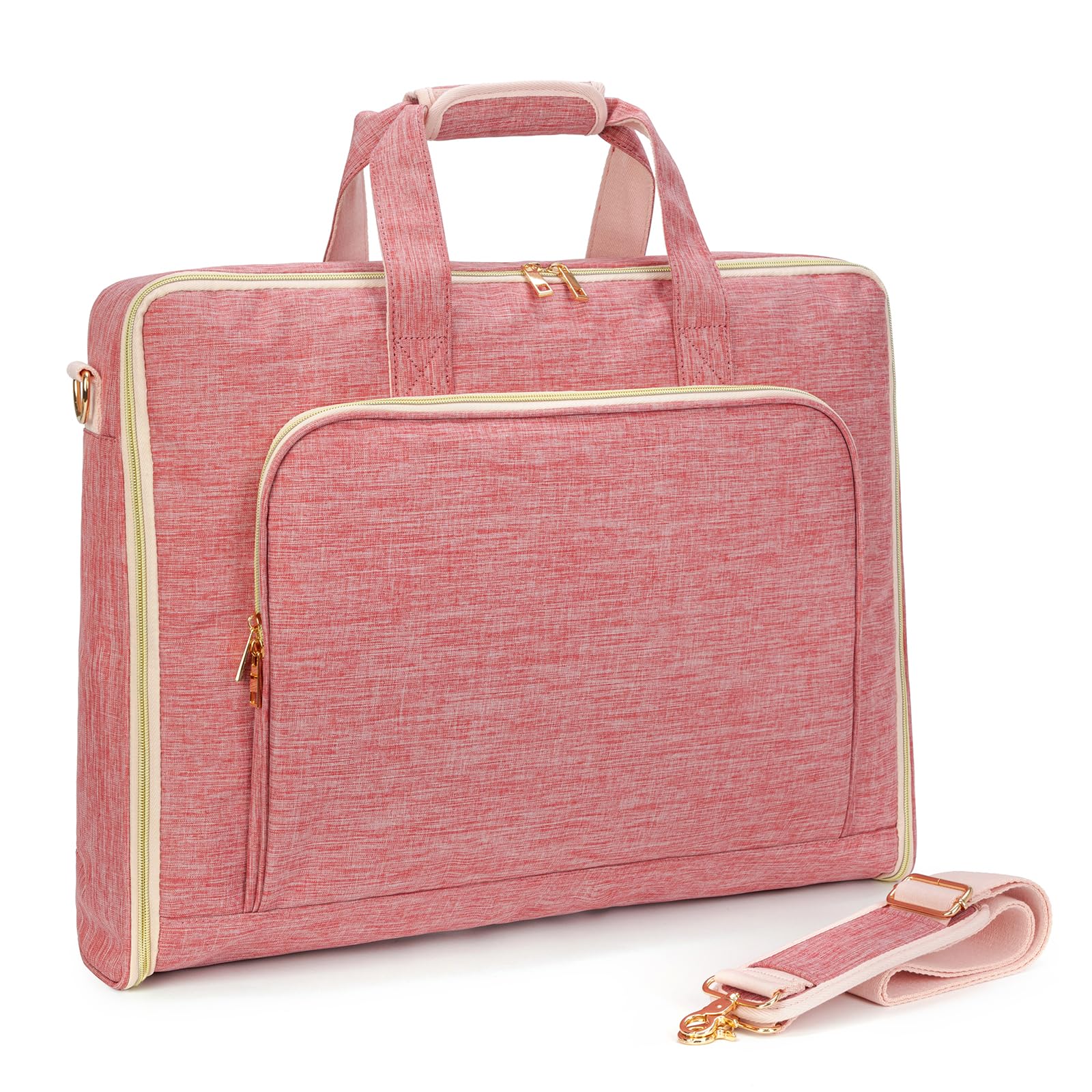 Large Travel Garment Bag with Adjustable Strap - Perfect for Suits & Dresses