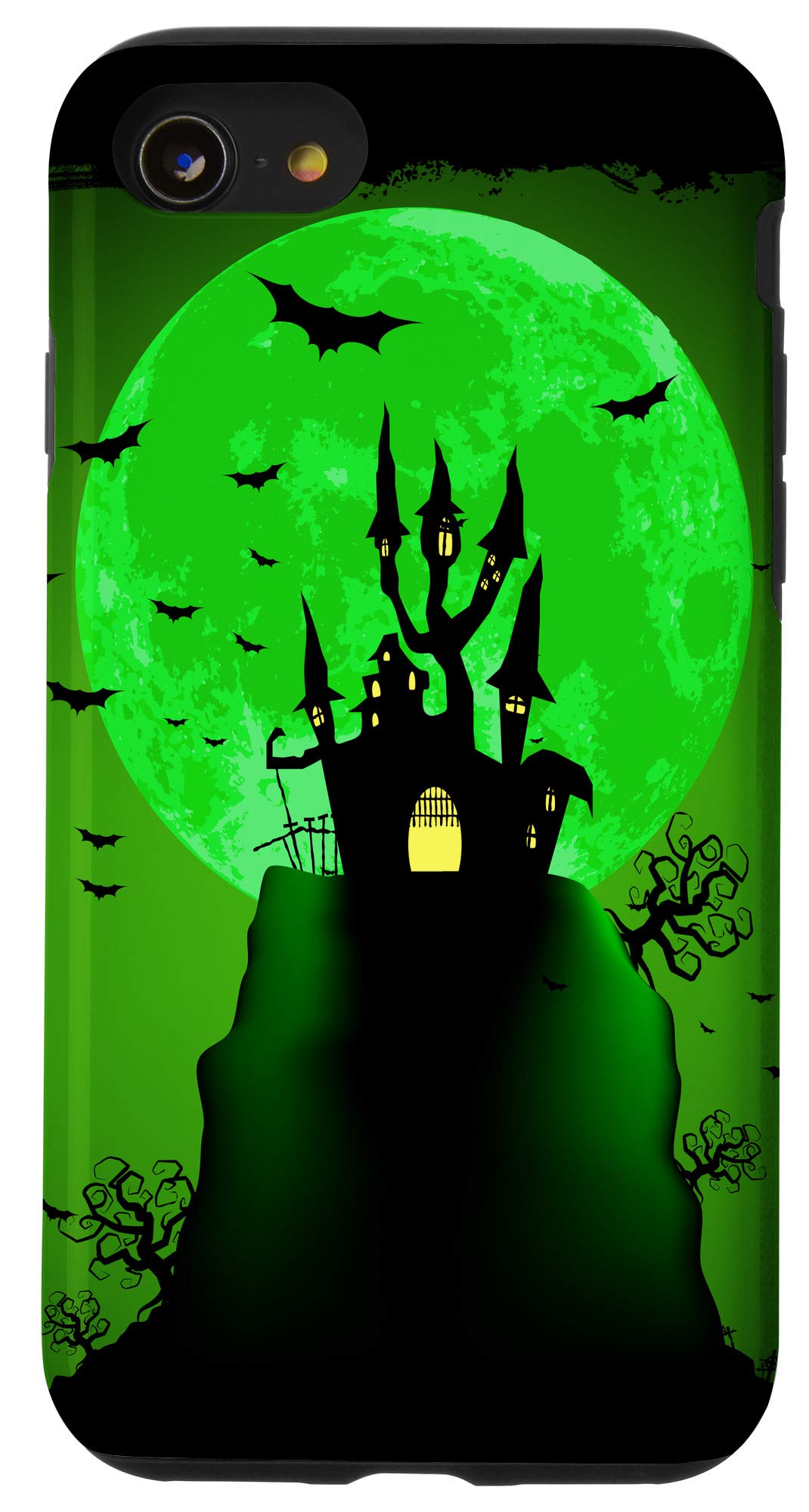 iPhone SE 2020/7/8 Halloween Case - Spooky Gift for Halloween Lovers - Perfect for Parties & Trick-or-Treating