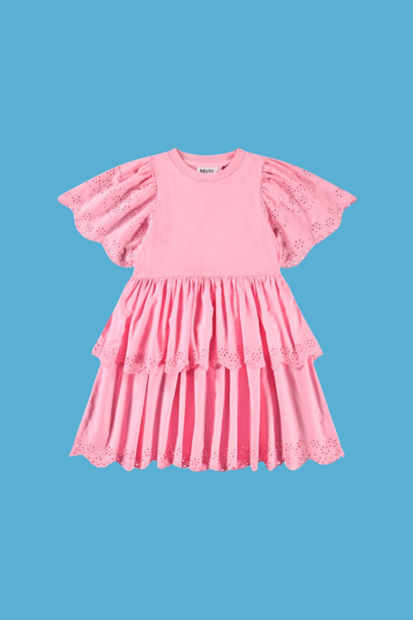 Ceelia Girls Pink Lemonade Dress - Floral Summer Dress for Kids, Toddler & Baby - Perfect for Parties, Photos & Outdoor Play
