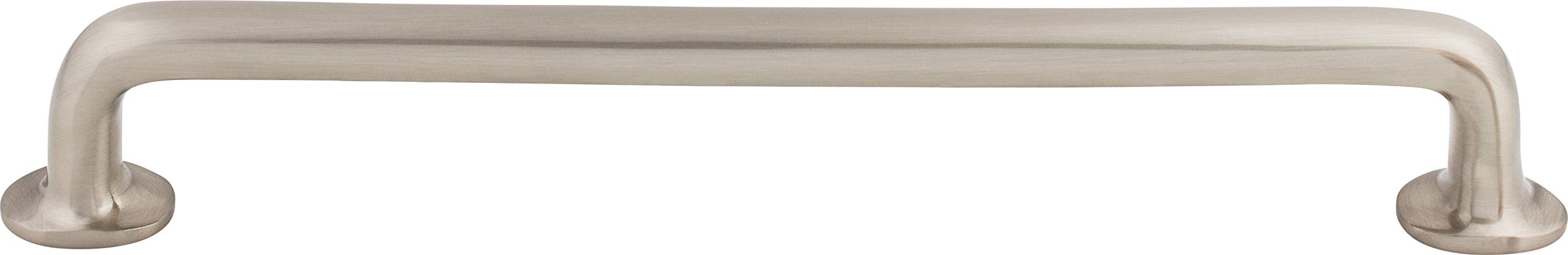 Aspen II 12-Inch Brushed Satin Nickel Center Bar Pull - Modern Cabinet Hardware for Kitchen & Bathroom Renovation