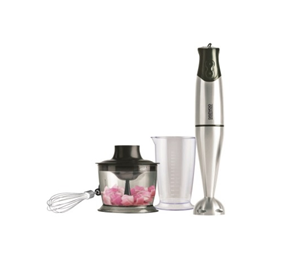 Deawoo DI 9066 Hand Blenders Set 220V - Powerful 600W Immersion Blender with 5 Speed Settings, Stainless Steel Blades - Perfect for Smoothies, Soups, Sauces & Baby Food (220 Volts for US Use)