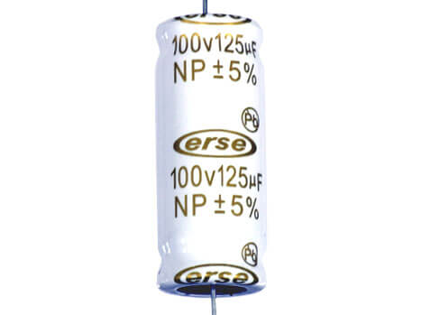 McBride MCC125E 125uF Capacitor - High Performance Electrolytic Capacitor for Electronics, Audio Equipment, and Power Supply Circuits