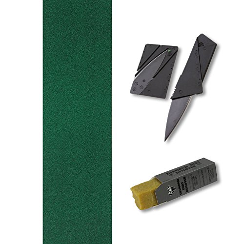 Jessup Premium Skateboard Griptape - Forest Green 9