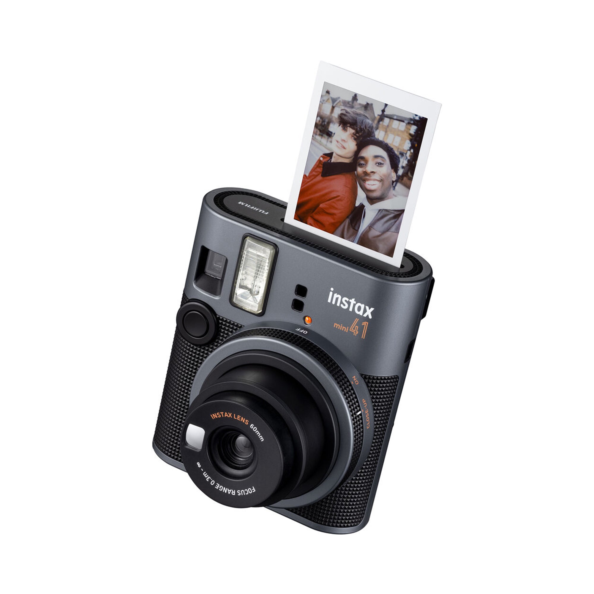 Fujifilm Instax Mini 41 Instant Camera - Portable Polaroid Style Film Camera for Travel, Parties & Selfies - Capture Memories Instantly with Credit Card Size Prints