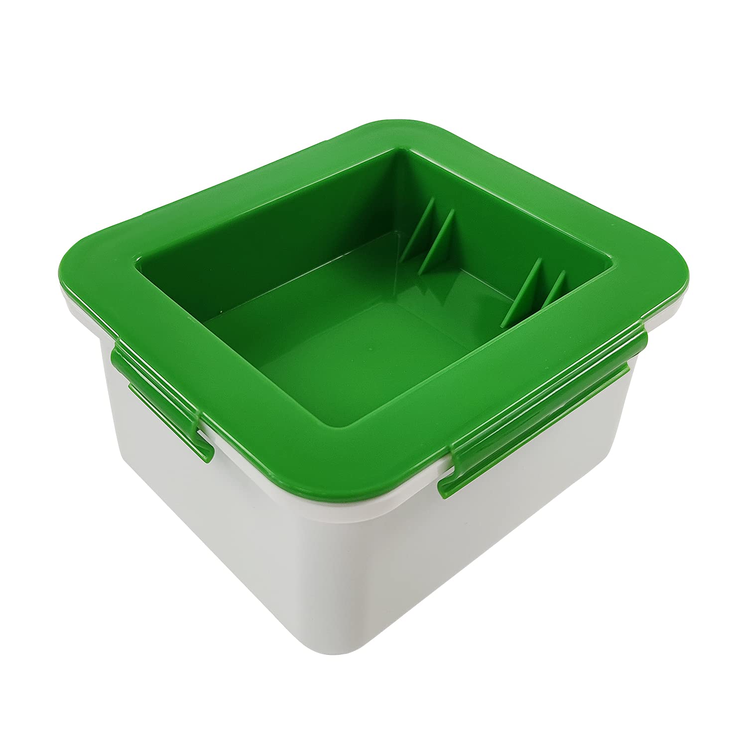Premium 3-Layer Tofu Press with Water Collecting Tray - DIY Homemade Tofu Maker for Removing Excess Water - Includes Middle Strainer & Top Lid - Easy to Clean & Use - Perfect for Vegan Cooking, Meal Prep & Asian Cuisine