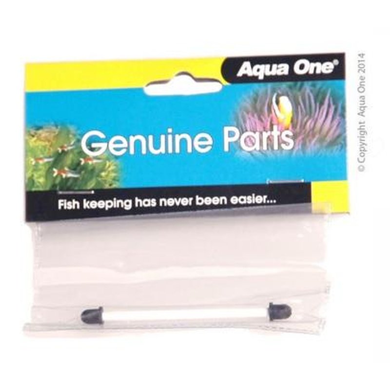 Aqua One Shaft Ceramic with Rubber End - Compatible with Aquis 500 & 700 VA230/300 (Model 10766) - Perfect for Aquarium Water Pumps and Filtration Systems