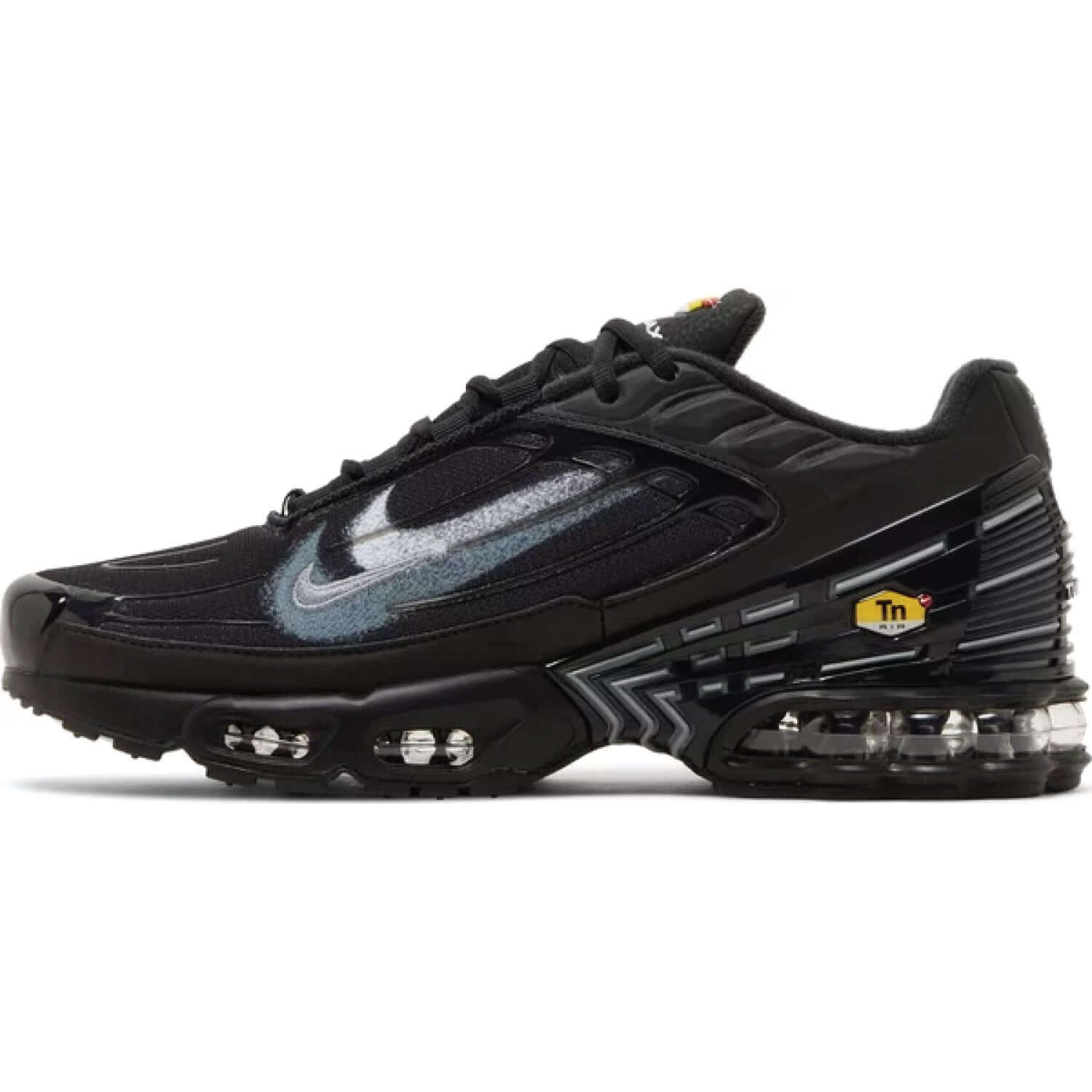 Nike Air Max Plus 3 'Spray Paint Swoosh' Men's Running Shoes - Lightweight Cushioned Sneakers for Gym Workouts & Streetwear Fashion