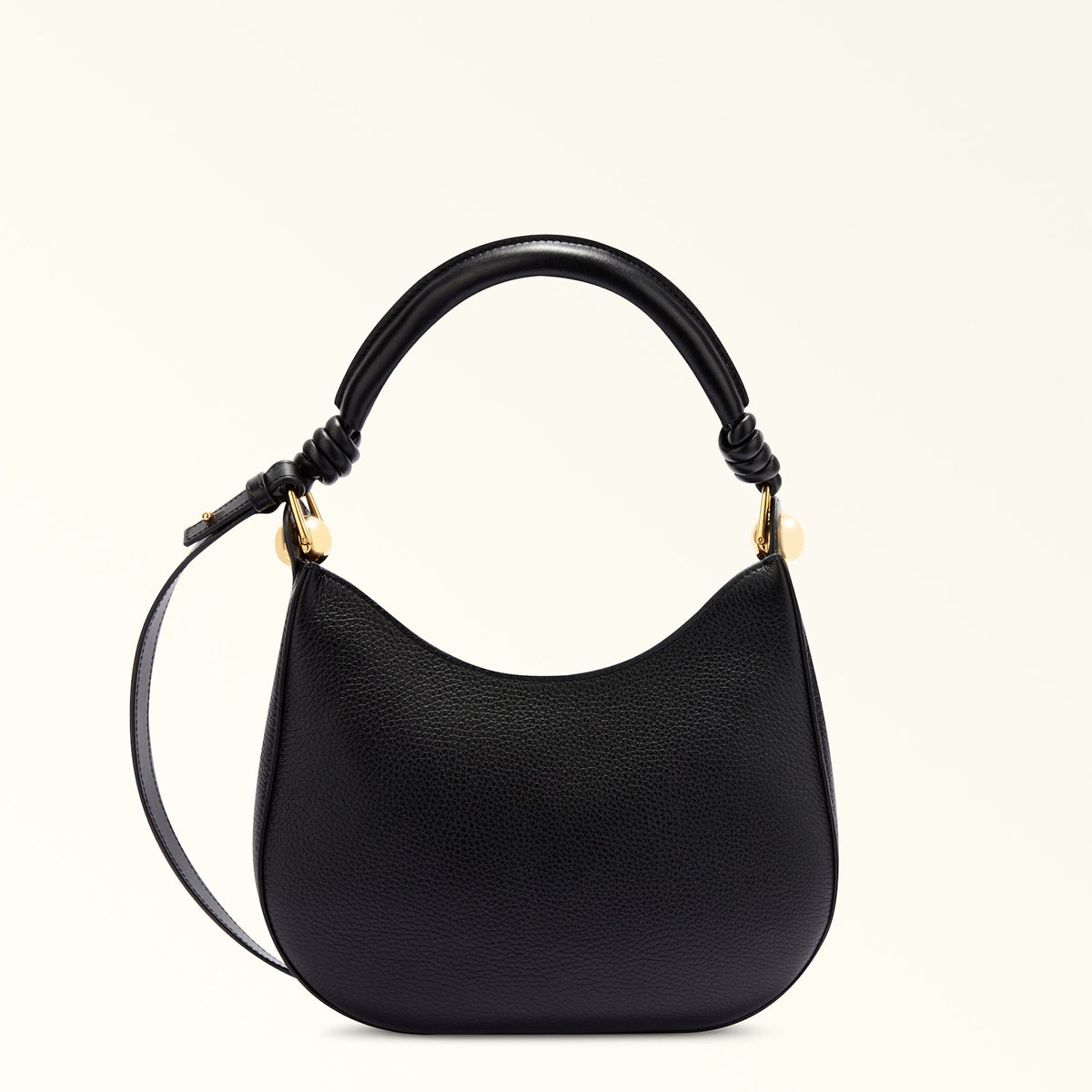 Furla Sfera S Nero Bucket Bag WB01449BX0176 - Stylish Black Leather Handbag for Women | Perfect for Work, Travel & Everyday Use