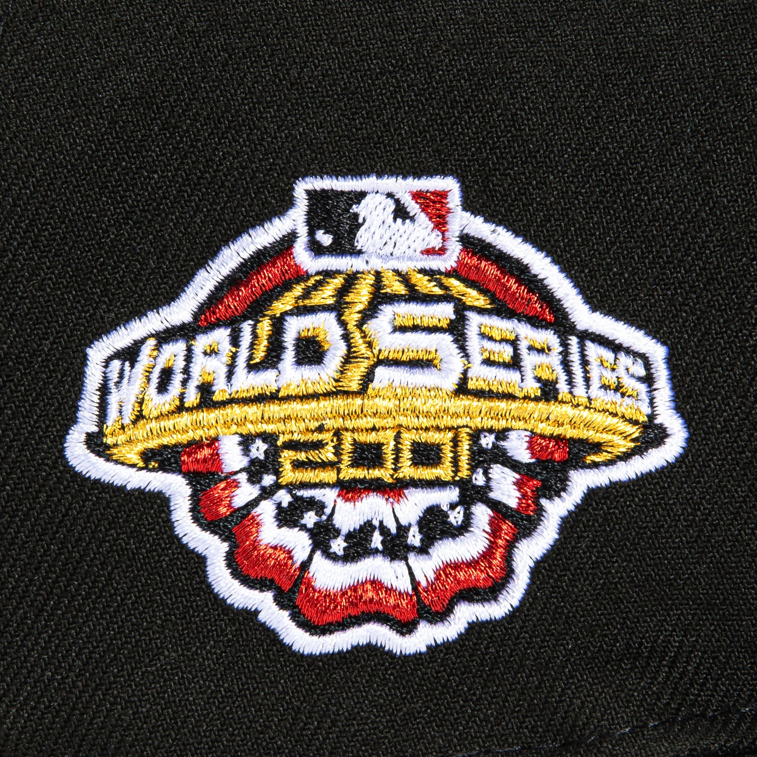 New Era 59Fifty MLB Arizona Diamondbacks 2001 World Series Patch Snapback Hat - Black & Red Candy Apple - Official Licensed Baseball Cap for Men & Women - Perfect for Games, Collecting & Streetwear Fashion