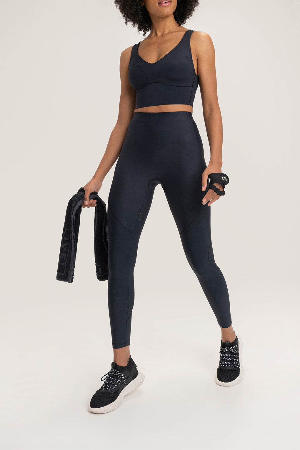 High Waist Impact Leggings for Women - 451097 - Tummy Control Workout Leggings for Running, Yoga & Gym - Comfortable & Breathable Activewear
