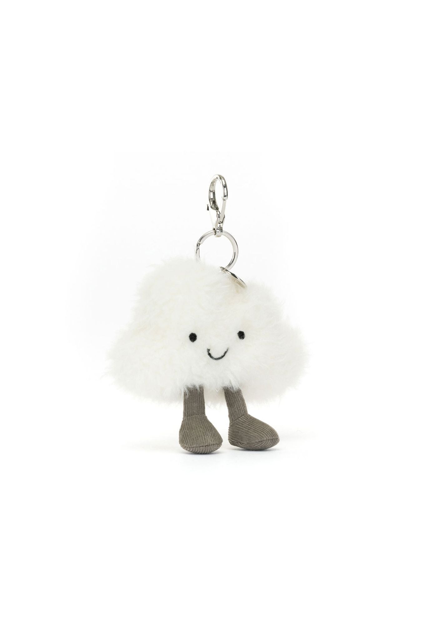 Jellycat Amuseables Cloud Bag Charm - Cute & Soft Plush Keychain for Bags, Backpacks & Keys | Perfect Gift for Kids & Adults | Home, Office & Travel Accessory
