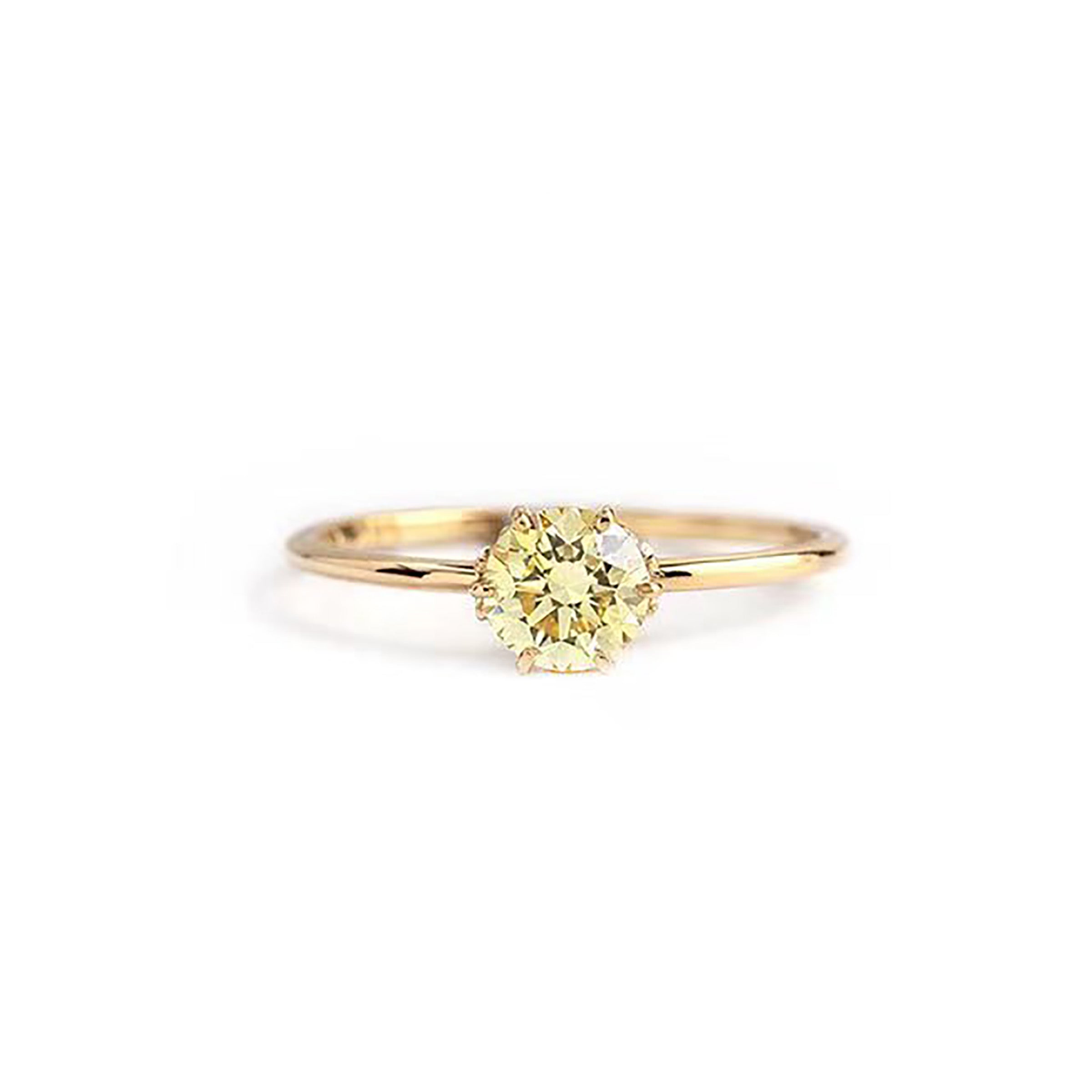 Rose Promise: Round Cut Moissanite Ashes Ring for Women - Elegant Memorial Jewelry for Loved Ones | Perfect for Remembrance, Sympathy Gifts & Special Occasions