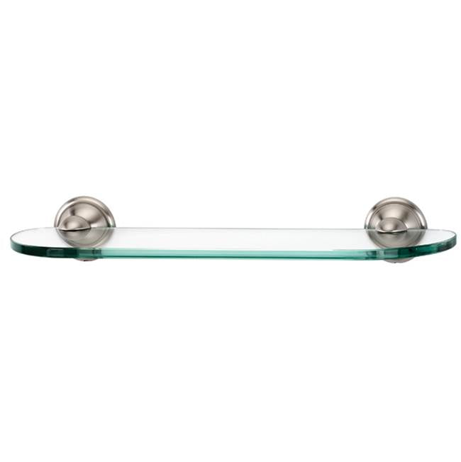 Alno Cube Glass Shelf with Brackets - 12