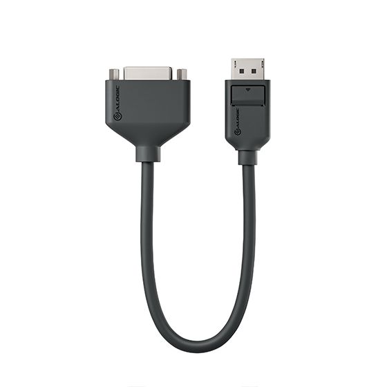 DisplayPort to DVI Adapter Male to Female 20cm - High-Speed Digital Video Converter for PC, Laptop, Monitor - Perfect for Home Office, Gaming & Multimedia Setup