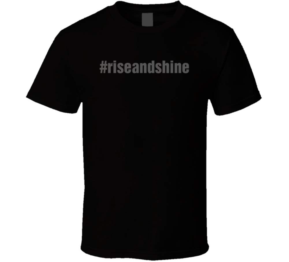 Kylie Jenner Inspired Rise and Shine Fan T-Shirt | Trendy Celebrity Graphic Tee for Women | Perfect for Casual Wear, Concerts & Instagram Outfits