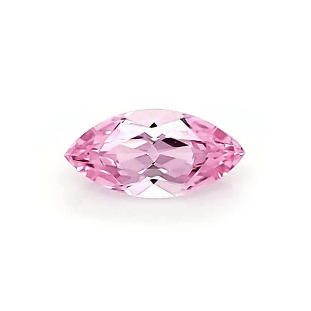 Marquise Chatham Champagne Sapphire Peachy Pink Gemstone - DIY Jewelry Making Supplies for Rings, Necklaces & Bracelets | Perfect for Custom Handmade Jewelry Designs