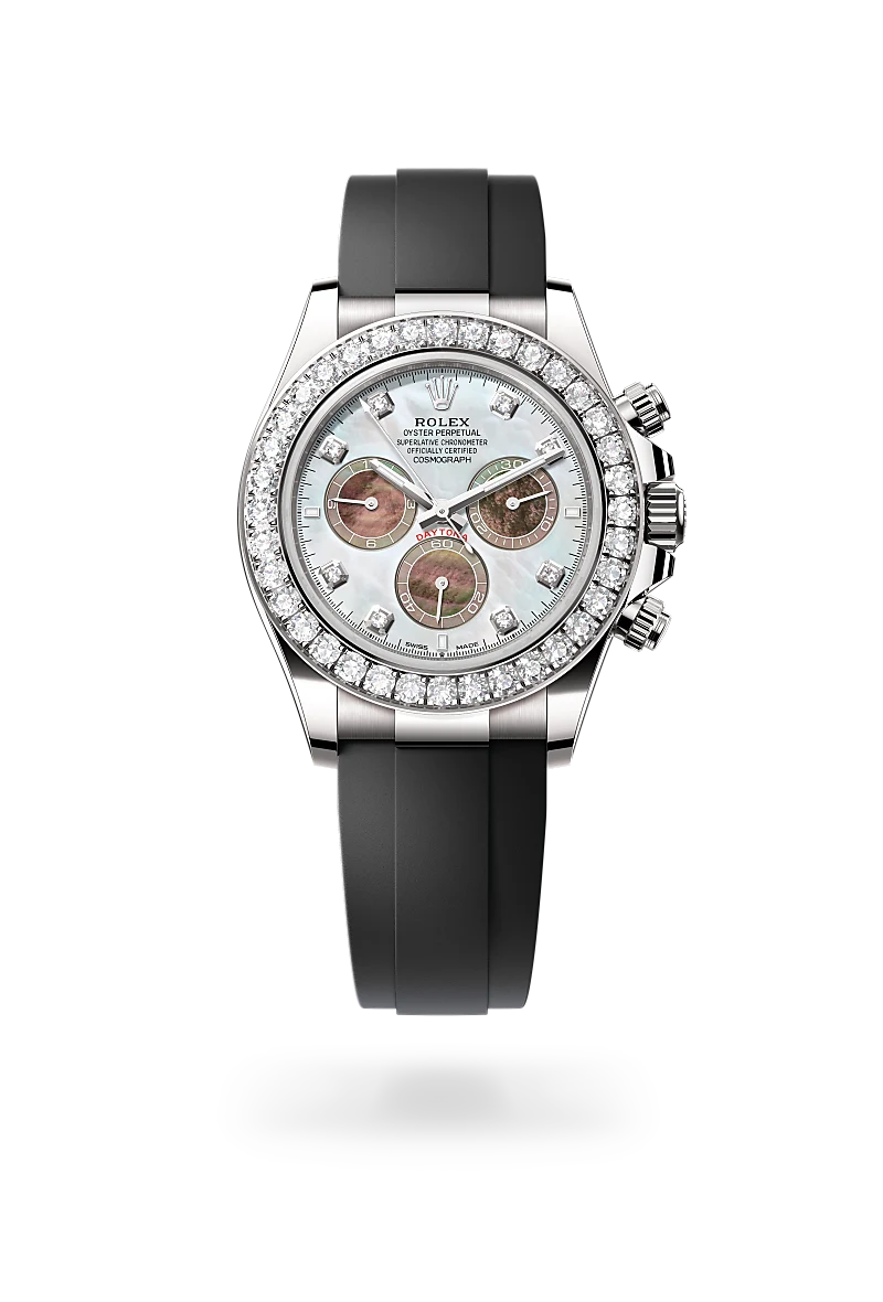 Rolex Cosmograph Daytona 18K White Gold Watch M126589RBR-0001 | Luxury Men's Timepiece for Business & Special Occasions | Richter & Phillips Jewelers