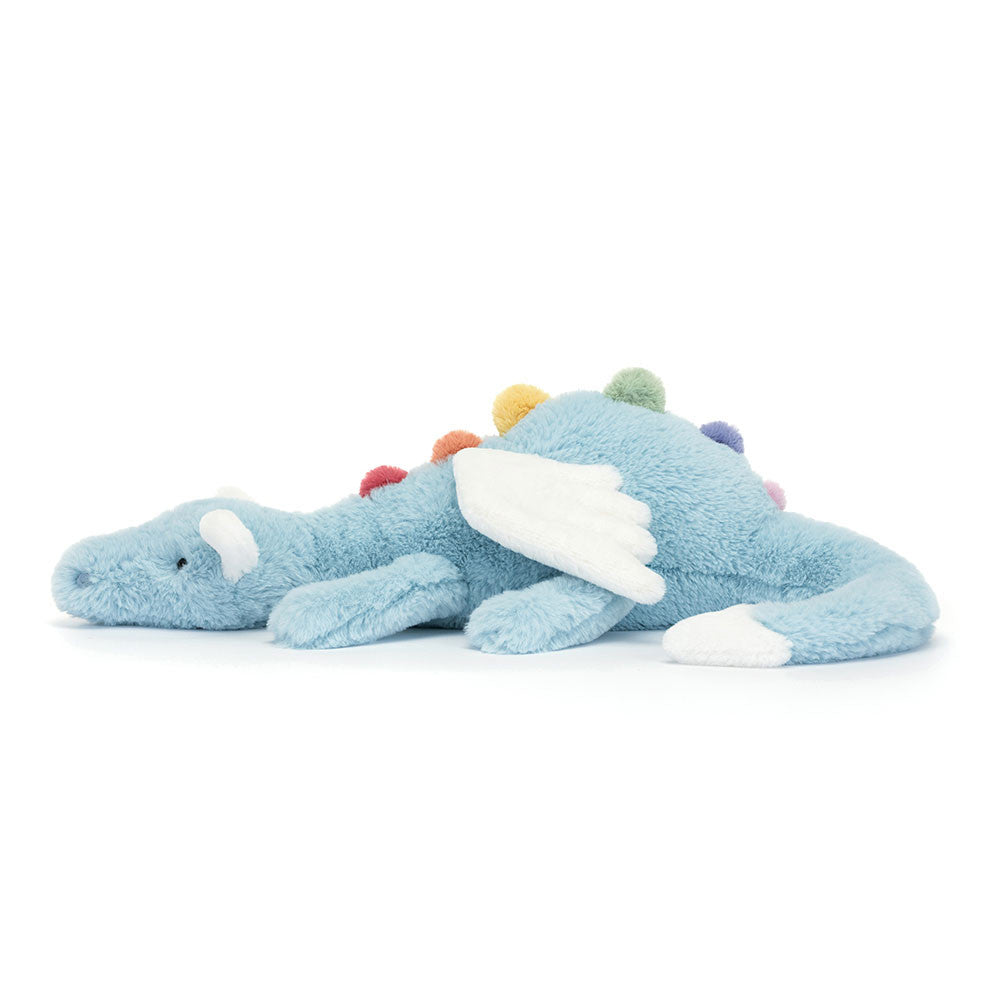 Sky Dragon Large Jellycat Stuffed Animal - Ultra Soft Plush Dragon Toy for Kids & Adults, Perfect for Cuddling, Gifts, and Nursery Decor