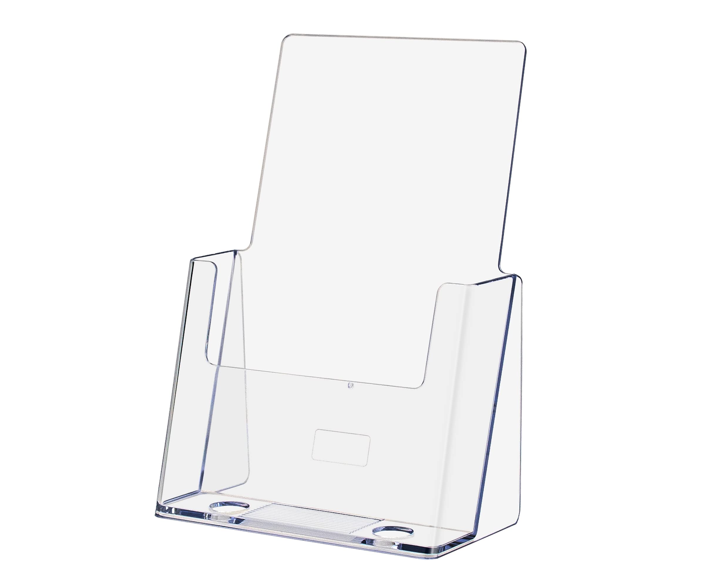 20 Pack Clear Acrylic Brochure Holders for 6