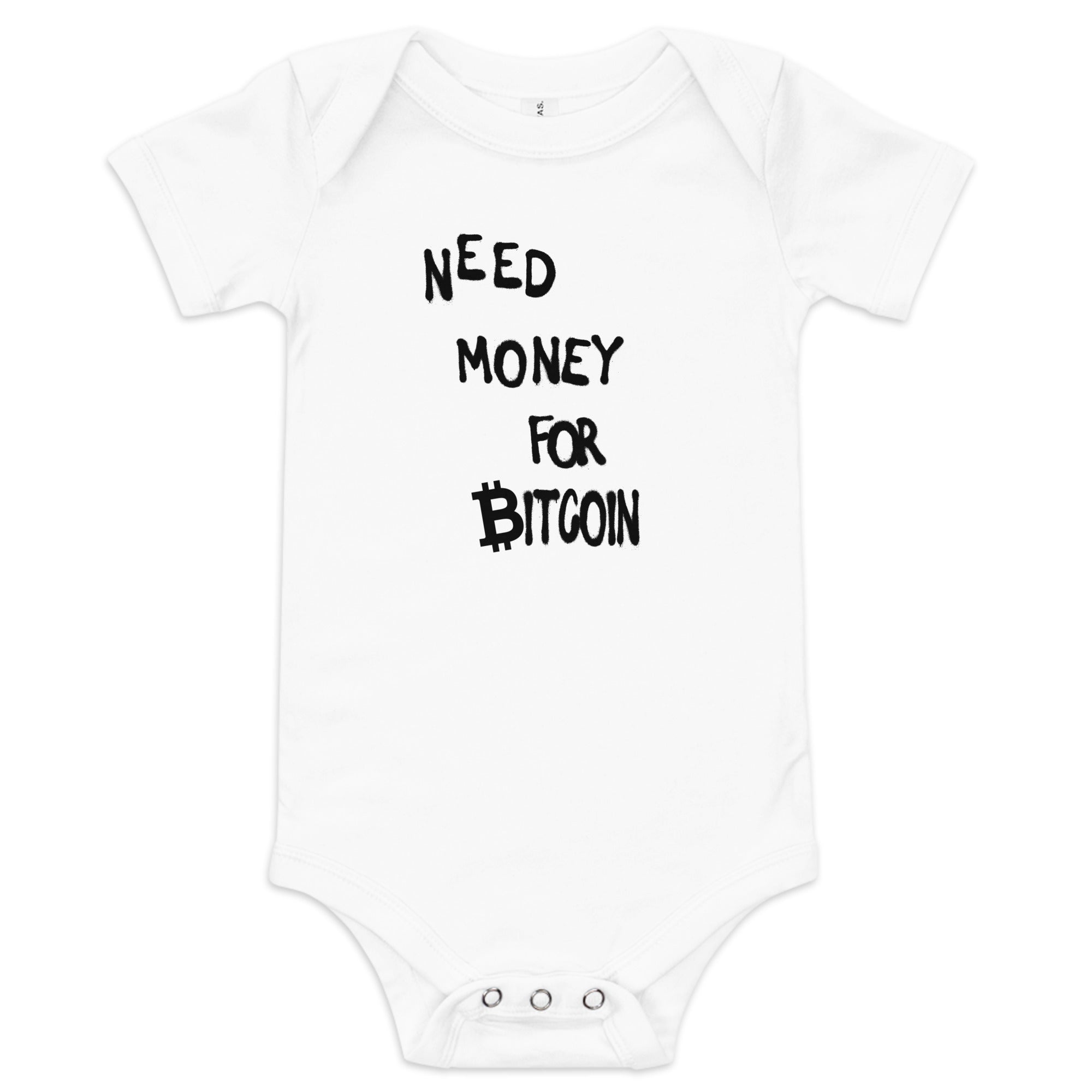 Bitcoin Baby Onesie - Cute Cryptocurrency Bodysuit for Newborns & Infants | Perfect Gift for Tech-Savvy Parents & Crypto Enthusiasts | Soft Cotton Baby Clothes for Everyday Wear