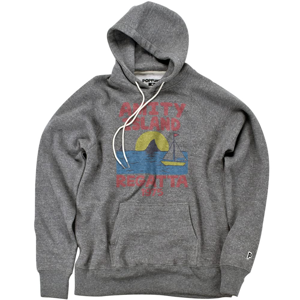 Jaws The Death Race PopFunk Official Premium Ultrasoft Tri-Blend Hoodie - Stylish Movie Merchandise for Fans, Gifts & Casual Wear