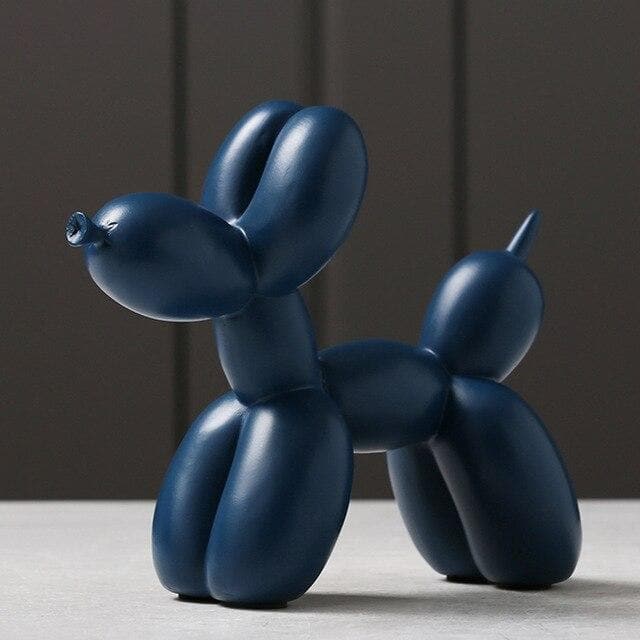 Handcrafted Resin Balloon Dog Sculpture - Unique Home Decor & Party Decoration for Birthdays, Weddings & Events