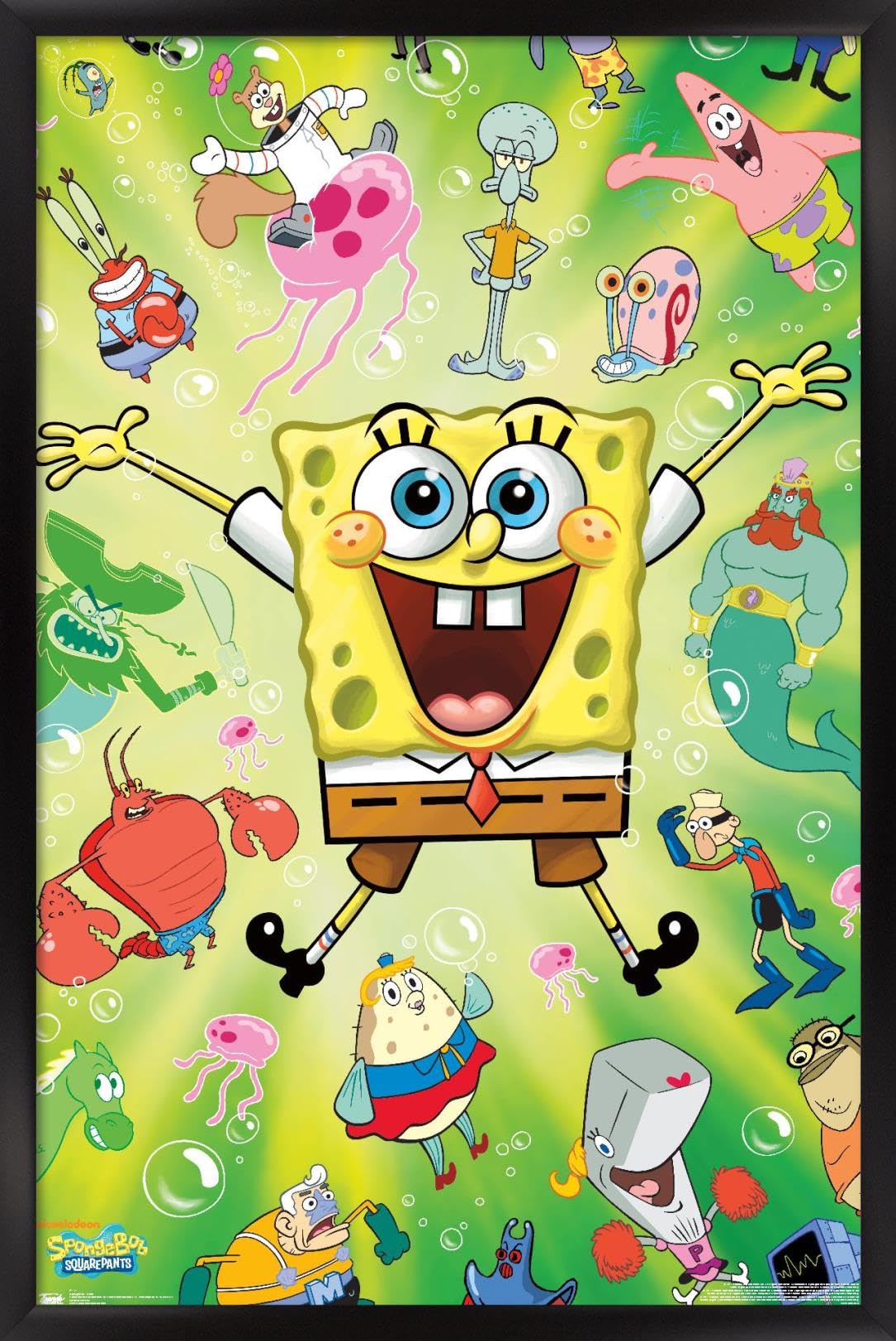 Trends International Nickelodeon SpongeBob SquarePants Burst Wall Poster - 14.725