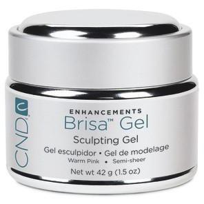 CND Brisa Sculpting Gel - Warm Pink Opaque Nail Polish (1.5 oz) | Professional UV/LED Gel for Salon & Home Manicures | Perfect for Nail Extensions & French Tips