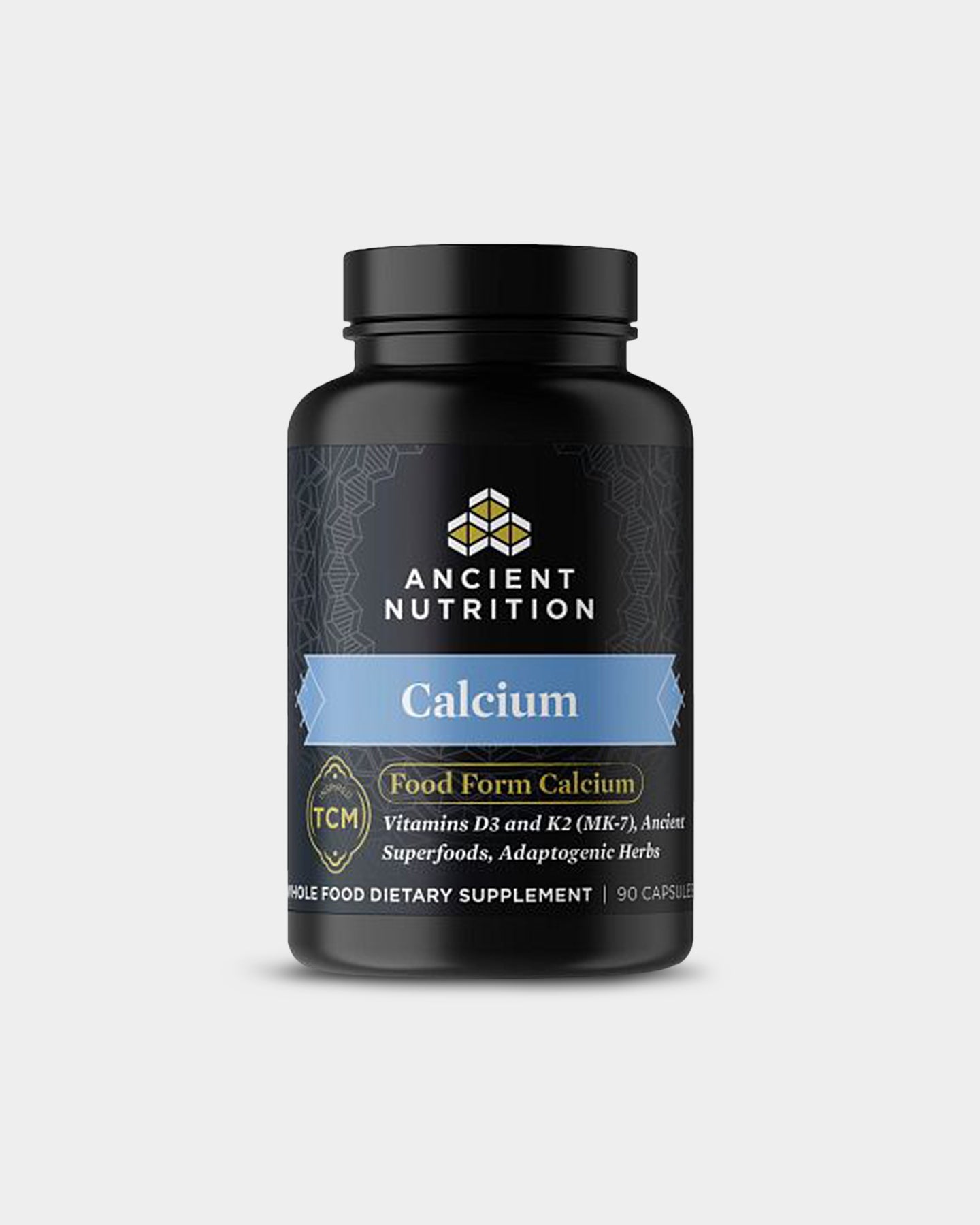 Ancient Nutrition Ancient Nutrients Calcium Supplement - Supports Bone Health & Strength for Adults & Seniors - Ideal for Daily Wellness & Active Lifestyles