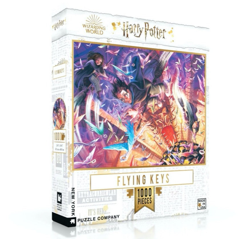 Flying Keys 1,000 Piece Jigsaw Puzzle - Beautiful Artwork for Adults & Teens - Perfect for Family Game Night & Relaxation