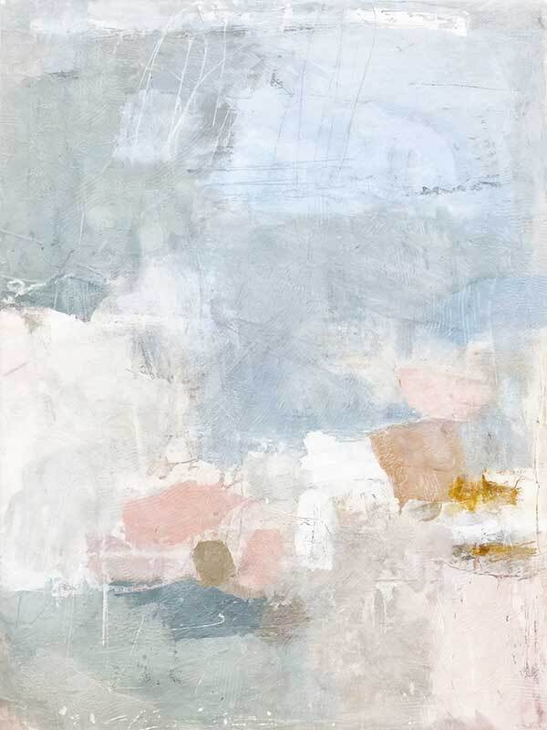 Drifting in the Clouds II Canvas Art Print - Modern Abstract Wall Decor for Living Room, Bedroom & Office - Perfect for Home Decoration & Gift Giving